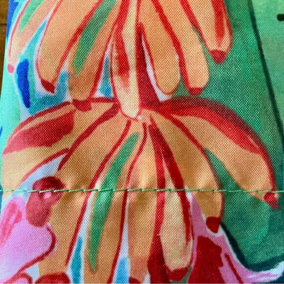 FARM Rio Banana Foliage Umbrella Tropical Plants Wood Beads Green Diameter 37.4" - Picture 5 of 9